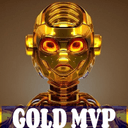 Gold Mvp Ai trading robot logo