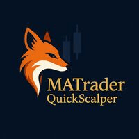 MATrader QuickScalper Conservative Strategy Tester result, 9% simulated ROI