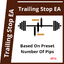 Pips Trailing Stop EA MT5 trading robot logo