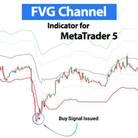 FVG Channel Indicator MT5 Conservative Strategy Tester result, 9.01% simulated ROI
