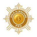 Gold AI Machine trading robot logo