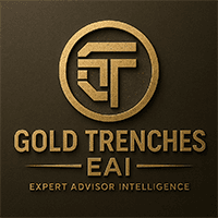 Gold Trenches EAI Conservative Strategy Tester result, 9.02% simulated ROI