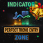 Perfect trend entry zone trading robot logo