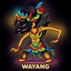 Wayang MT trading robot logo
