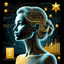 Gold Lady V trading robot logo