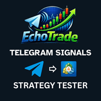 EchoTrade Telegram Signal Backtester trading robot logo