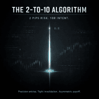 The 2 to 10 Algorithm trading robot logo