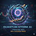 Quantum Storm AI trading robot logo