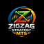 Zigzag star trading robot logo