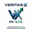VeritasX trading robot logo