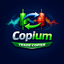 Copium trading robot logo