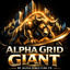 Alpha Grid Giant trading robot logo