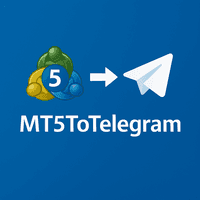 MT5 Telegram trading robot logo
