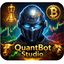 QuantBot Studio trading robot logo