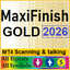 MaxiFinish Gold trading robot logo