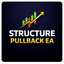Structure Pullback trading robot logo