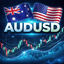 Audusd Linear Regression Range Reversion Strategy trading robot logo