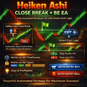Heiken Ashi Close Break High Low EA trading robot logo