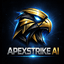 ApexStrike AI trading robot logo