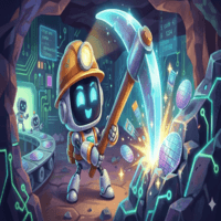 Silicon Wafer Miner trading robot logo
