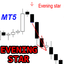 Evening Star pattern MT5 r trading robot logo