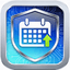 Calendar Dashboard trading robot logo