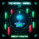 Trending Swing Sweep OBxFVG trading robot logo