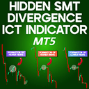 Hidden SMT Divergence ICT Indicator for MT5 trading robot logo