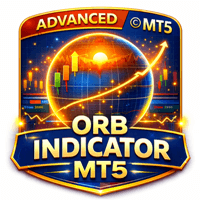Advanced ORB Indicator MT5 Conservative Strategy Tester result, 9.77% simulated ROI