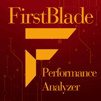 FirstBlade Performance Analyzer Conservative Strategy Tester result, 9.77% simulated ROI