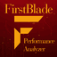 FirstBlade Performance Analyzer trading robot logo