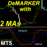 DeMarker with 2 Moving Averages MT5 r