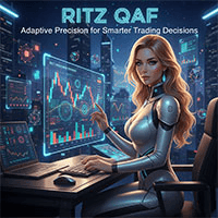 Qaf trading robot logo