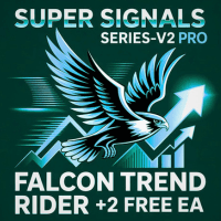 Falcon Real Trend Rider trading robot logo
