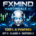 FxMind AI Martingale trading robot logo
