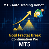 Gold Fractal Break Continuation Pro trading robot logo