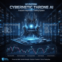 Cybernetic Throne AI trading robot logo