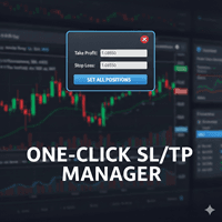 One Click SL TP Manager Conservative Strategy Tester result, 9.84% simulated ROI