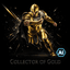 Collector of Gold trading robot logo