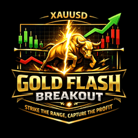 Gold Flash Breakout trading robot logo