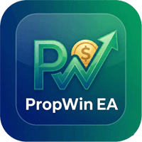 PropWin EA trading robot logo