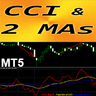 CCI with 2 Moving Averages MT5 r