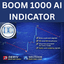 Boom thousand ai spike detector trading robot logo