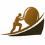 The Sisyphus trading robot logo