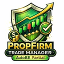 PropFirm Trade Manager AutoBE Partial trading robot logo