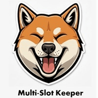 Happy Shiba Inu trading robot logo