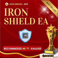 IronShield EA MT5 trading robot logo