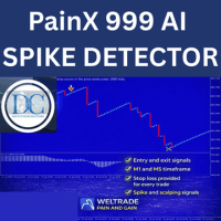 Painx 999 ai spike detector trading robot logo