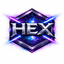Hex trading robot logo