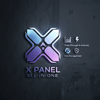 X panel all in one trading robot logo